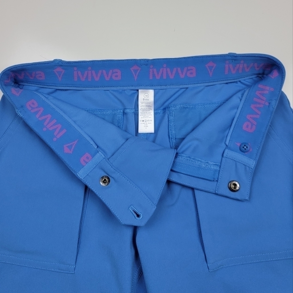 Ivivva by Lululemon Match Driver Golf Shorts 14 - Picture 3 of 6